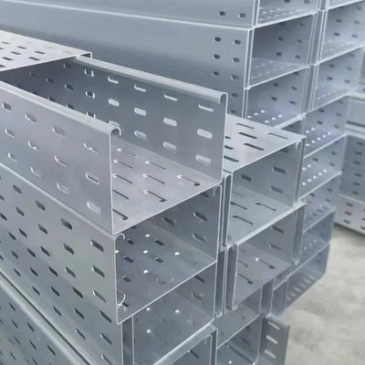 Hafif Delikli Metal Kablo Kanalı Galvanizli Çelik Kablo Kanalı Özelleştirilmiş