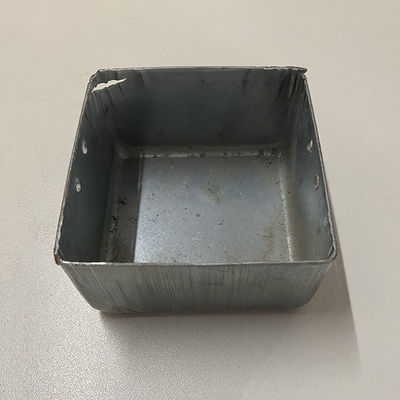 Gümüş Su Geçirmez Dökme Demir Elektrik Bağlantı Kutusu Metal Terminal Kutusu Özelleştirilmiş