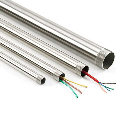 SS316 Kablo Koruma Emt Elektrik Borusu Metal Tel Boru