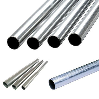 Özelleştirilebilir Sıcak Daldırma Galvanizli Metal EMT Boru Borusu Korozyona Dayanıklı