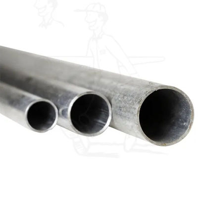 Galvanizli Diş Açma Metal EMT Boru Borusu Korozyona Dirençli