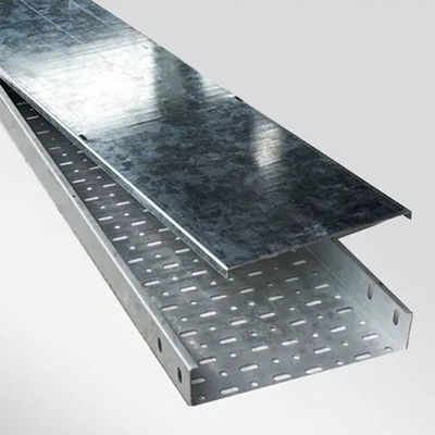 Sıcak Daldırma Galvanizli Metal Kablo Kanalı Koruması Endüstriyel Metal Kablo Kanalı