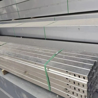 Özelleştirilebilir Sıcak Daldırma Galvanizli Kablo Kanalı Kablo Koruma Metal Elektrik Kanalı