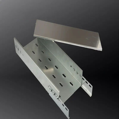 Kapak Pas Direnci ile Yangına Dayanıklı Delikli Metal Kablo Kanalı