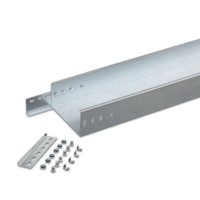 Yüksek Mukavemetli Ön Galvanizli Kablo Kanalı Metal Tel Kanalı OEM