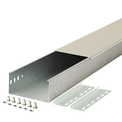 Yüksek Mukavemetli Ön Galvanizli Kablo Kanalı Metal Tel Kanalı OEM