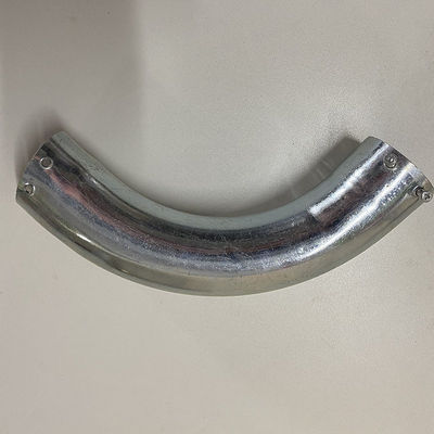 Yüksek Sertlik Metal Boru Aksesuarları Özelleştirilmiş Emt Boru Dirseği