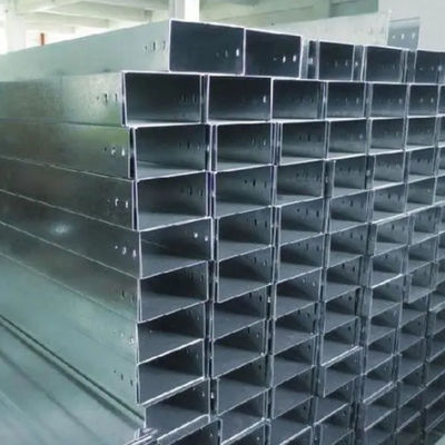 Anti Alkali Metal Kablo Kanalı Tamamen Kapalı Galvanizli Kablo Kanalı