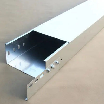 Yüksek Sertlik ISO Metal Kablo Kanalı 50mm Galvanizli Kablo Kanalı